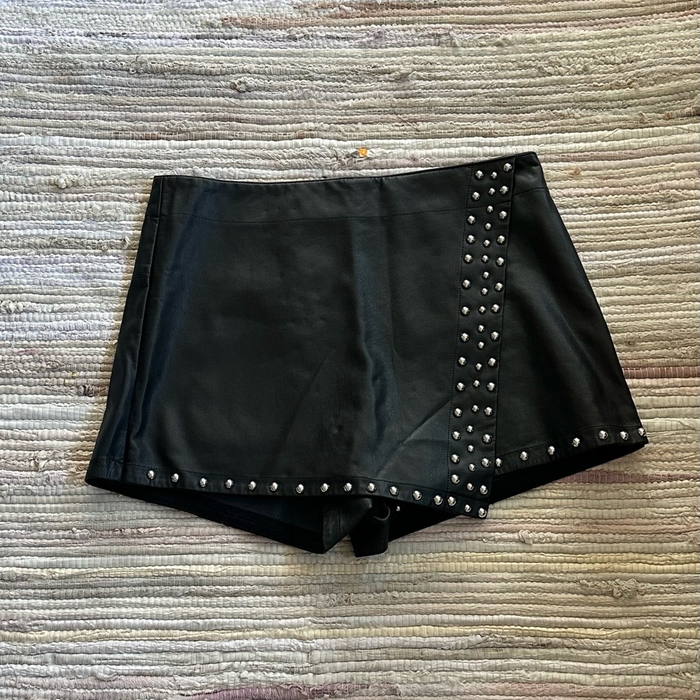 Free People Mini Studded Skort